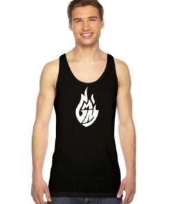 Good Mythical Morning White Fire Tank Top