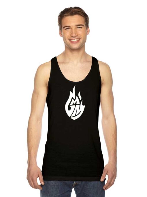 Good Mythical Morning White Fire Tank Top