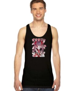 Japanese Gothic Anime Girl Costume Tank Top