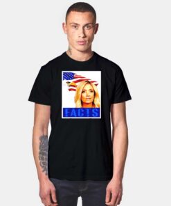 Kayleigh Mcenany Facts America Flag T Shirt