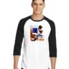 King Von Pac Man Retro Game Machine Raglan Tee