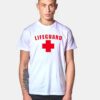 Lifeguard Red Cross Symbol T Shirt