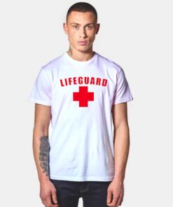 Lifeguard Red Cross Symbol T Shirt
