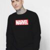 Marvel Classic Distressed Hero Logo Sweatshirt