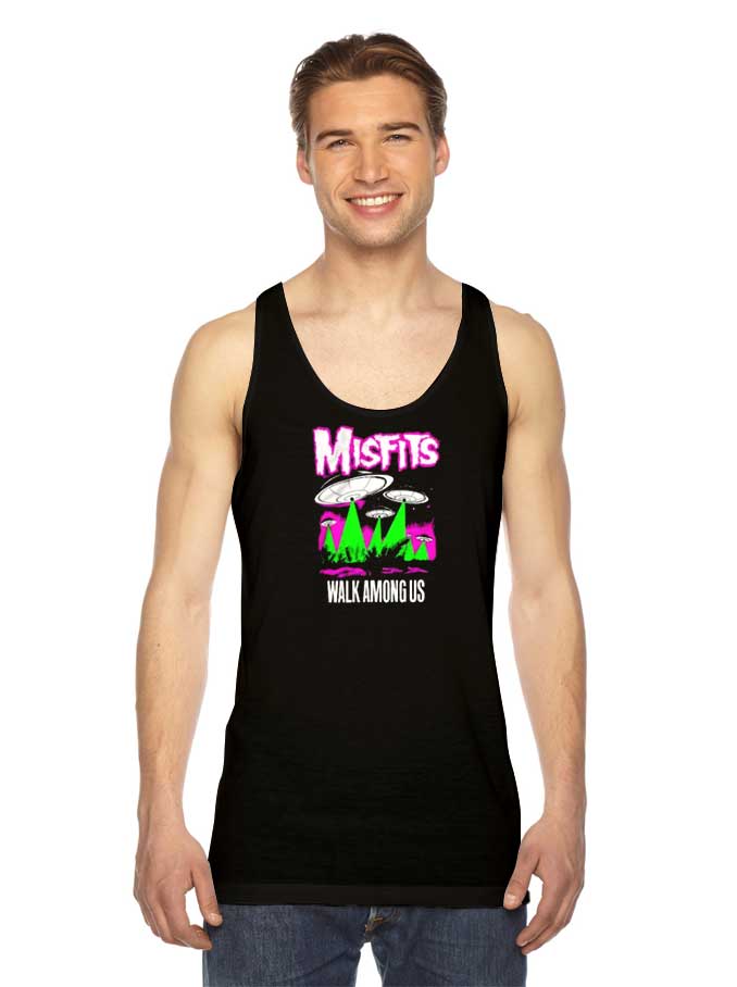 Misfits Walk Among Us Alien UFO Tank Top
