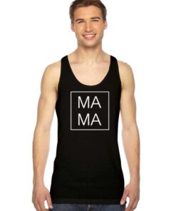 Mother Day Mama Logo Square Tank Top