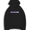 OK Boomer Blurry Funny Quote Hoodie
