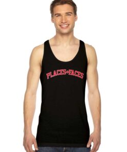 Places And Faces Logo Jersey Style Tank Top
