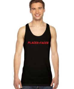 Places And Faces Plus Logo Tank Top