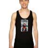 Rebel Without A Claus Christmas Poster Tank Top