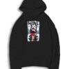 Rebel Without A Claus Christmas Poster Hoodie