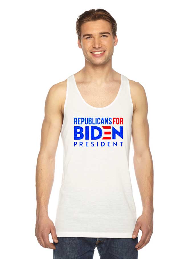 Republicans For Biden President America Tank Top