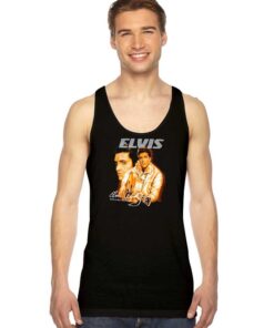Vintage Elvis Presley Memorial LED Logo Tank Top