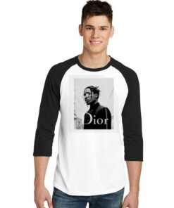 ASAP Rocky Dior Vintage Raglan Tee