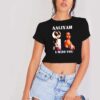 Aaliyah I Miss You Cover Photo Crop Top Shirt