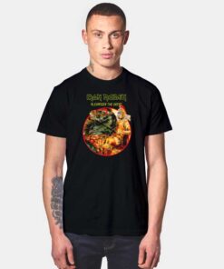 Alexander The Great Iron Maiden Logo T Shirt