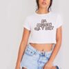 All American Girl Quote Crop Top Shirt