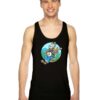 Banjoman Funny Cartoon Musician Tank Top