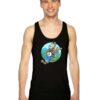 Banjoman Funny Cartoon Musician Tank Top