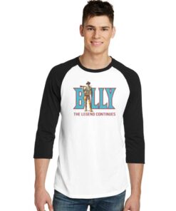 Billy The Kid Legend Continues Raglan Tee