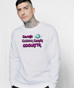 Cosmic Cotton Candy Coolatta Planet Sweatshirt