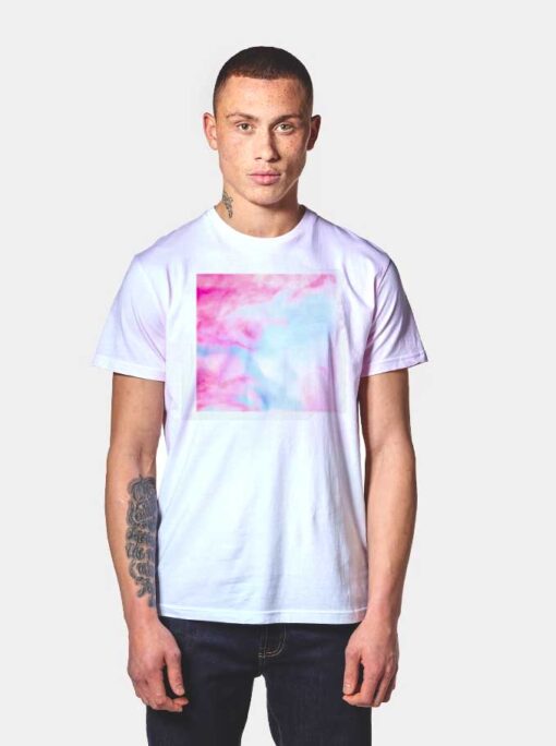 Cotton Candy Clouds Picture T Shirt