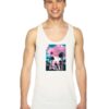 Cotton Candy Sunset Cloud Tank Top