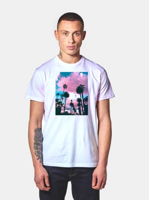 Cotton Candy Sunset Cloud T Shirt