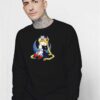 Crazy Sailor Moon Cat Lady Sweatshirt