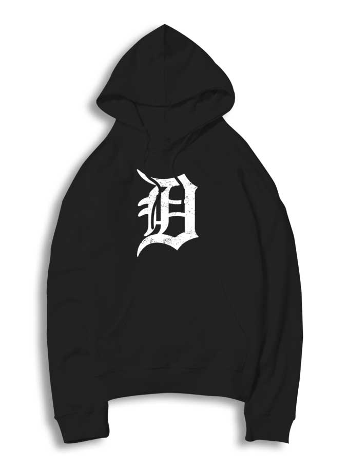Best Buy Detroit Word Classic Logo Hoodie - Clothing On Sale