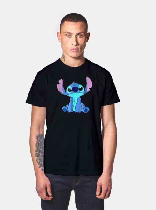 Disney Stitch Blue Monster T Shirt