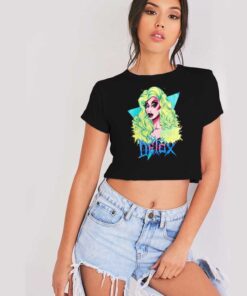 Drag Queen Detox Icunt Painting Crop Top Shirt