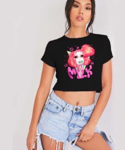 Drag Queen Milk Ugly Face Crop Top Shirt