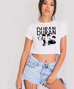 Duran Duran Band Vintage Crop Top Shirt