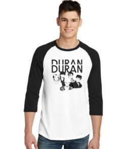 Duran Duran Band Vintage Raglan Tee