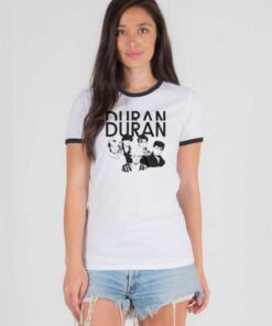 Duran Duran Band Vintage Ringer Tee