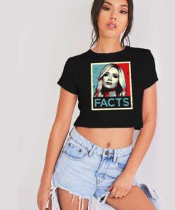 Fact Kayleigh Mcenany Logo Crop Top Shirt