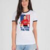 Forest Gump All American Ping Pong Flag Ringer Tee