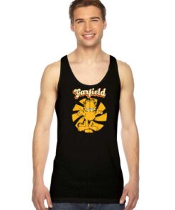Garfield Retro Garf Cat Cartoon Tank Top