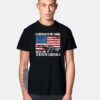 I Lubricate My Guns America Flag T Shirt