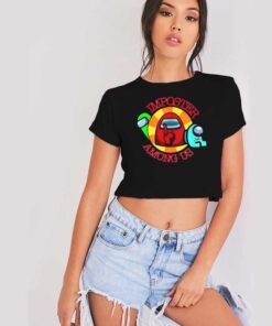 Imposter Among Us Logo Crop Top Shirt