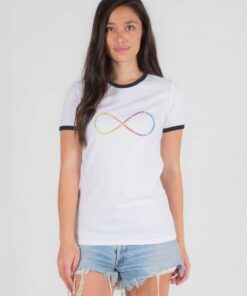 Infinite Kindness Loop Symbol Emphaty Ringer Tee