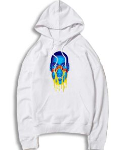 Jay-Z Grungy Melting Face Slime Hoodie