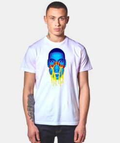 Jay-Z Grungy Melting Face Slime T Shirt