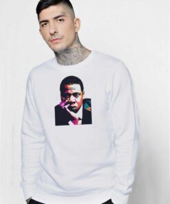 Jay-Z Hand On Cheek Photo Sweatshirt