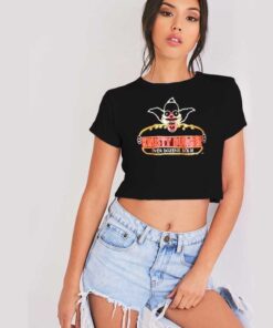 Krusty Burger Over Dozen Sold LED Crop Top Shirt