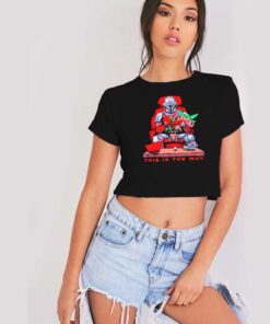 Lord Mandalorian This is The Way Crop Top Shirt