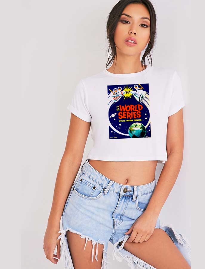 Los Angeles Dodgers World Series Official Crop Top Shirt