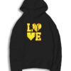 Love Softball Baseball Quote Hoodie