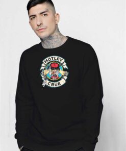 Motley Crue Cartoon Rocker Vintage Sweatshirt